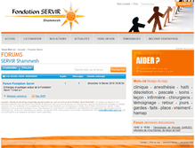 Tablet Screenshot of forum-humanitaire.fondation-servir.org
